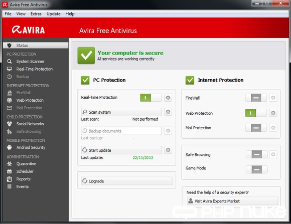 free download avira antivirus 2014 for windows xp