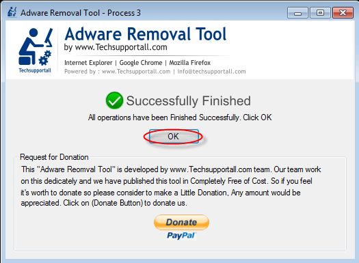 Free Adware Removal Tool