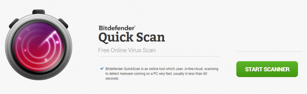 bitdefender virus scanner malware gen