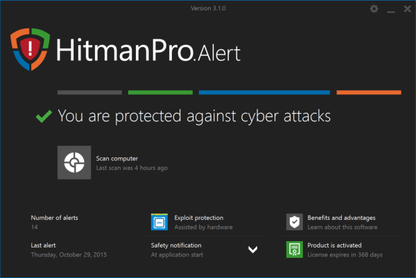 malwarebytes vs hitmanpro alert