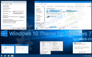 how to make windows 7 look like windows 10 theme