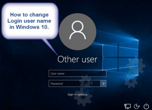 windows 10 change user profile name