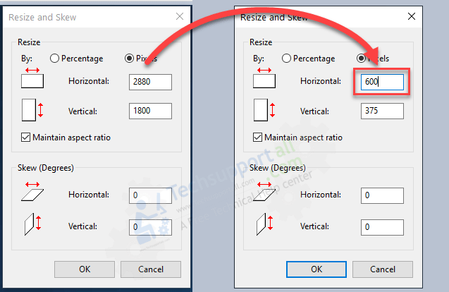 Change Photo Size Guluexcel