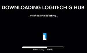 logitech g hub installing slow