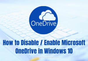 completely disable microsoft onedrive