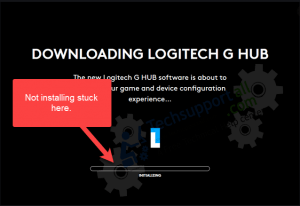 logitech g hub wont load