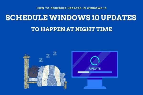 How To Schedule Windows 10 Updates (to Happen Overnight) - TSA