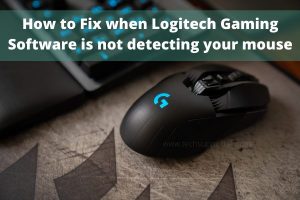 logitech gaming software not detecting g502 hero