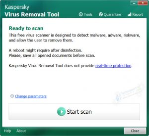 kaspersky offline usb virus removal tool
