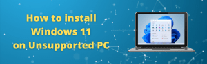 how to install windows 10 on unsupported mac