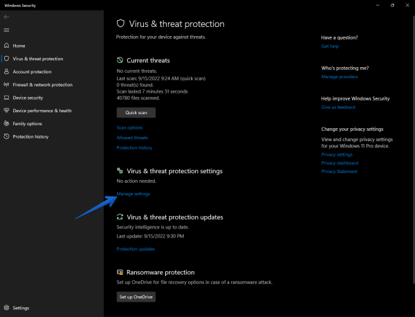 How To Enable Or Disable Microsoft Defender Antivirus In Windows 11 - TSA